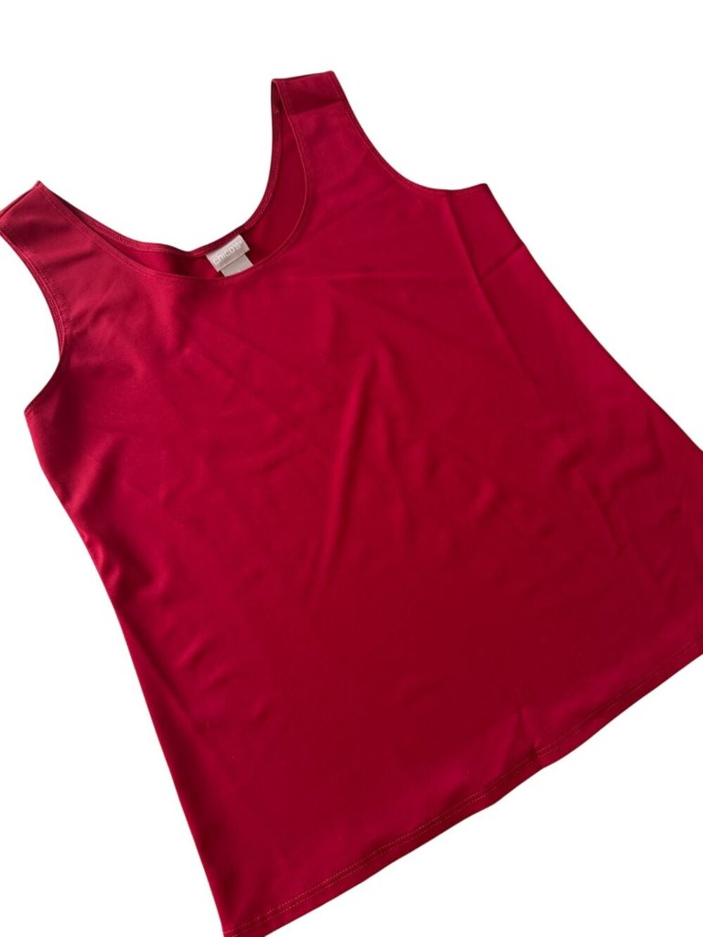 Chico's Maroon Pullover Stretch Tank Top Size Medium